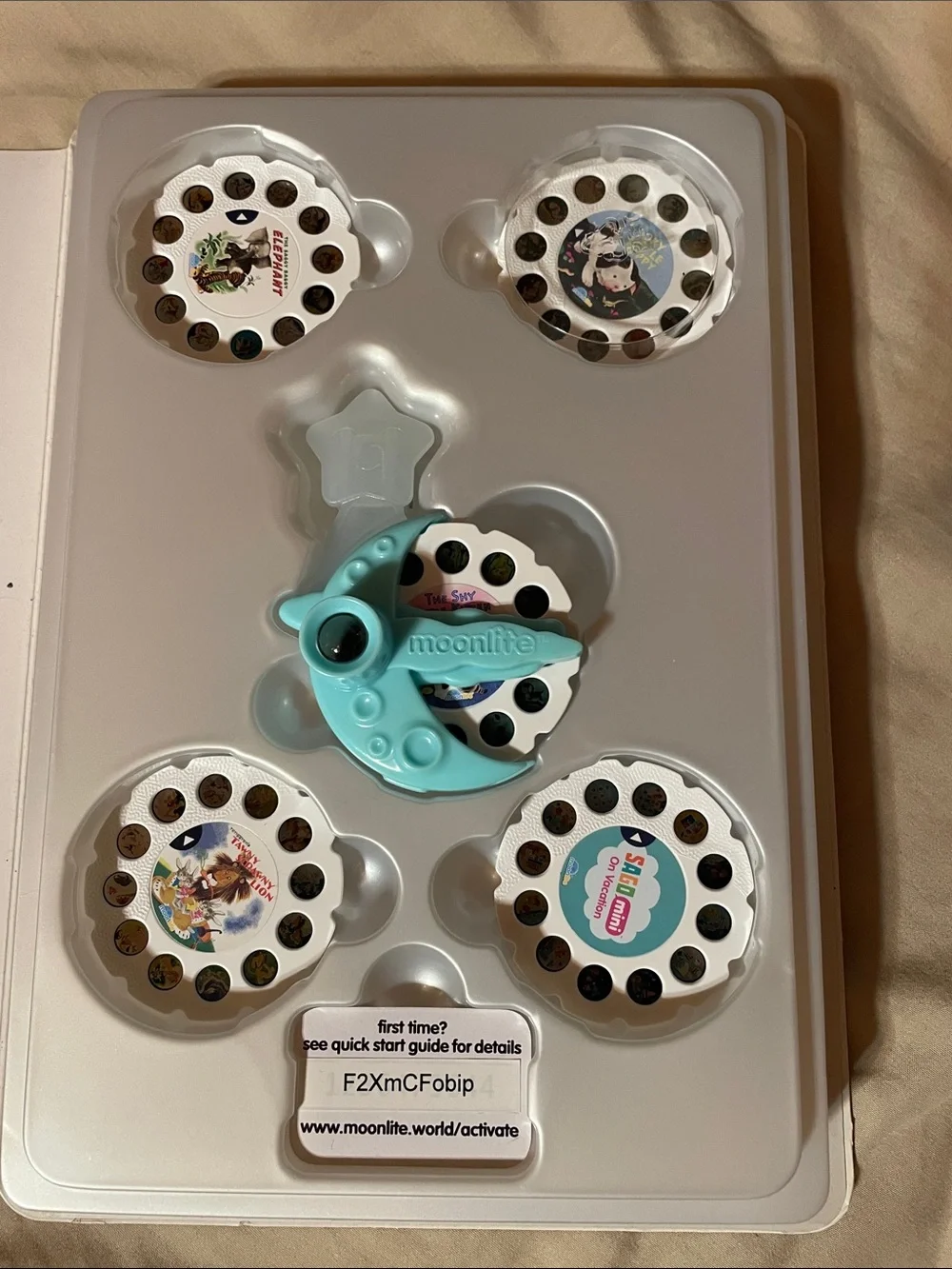 Storytime Projector Mobile Phone Accessory - Teal